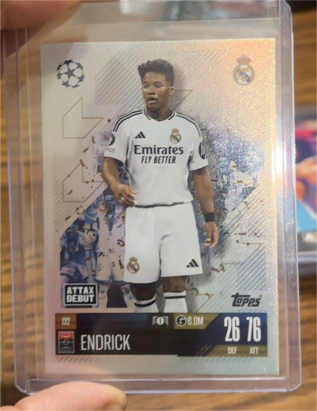 2024-25 Topps Match Attax #132 Endrick — front