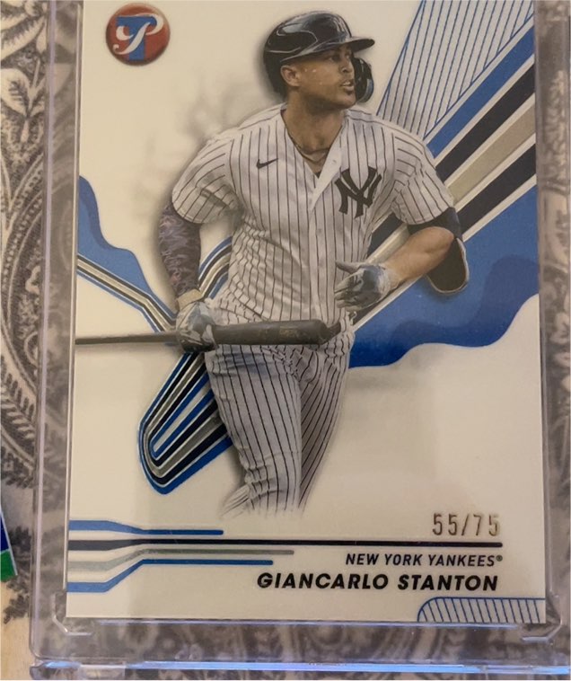 2024 Topps Pristine #55/75 Giancarlo Stanton — front