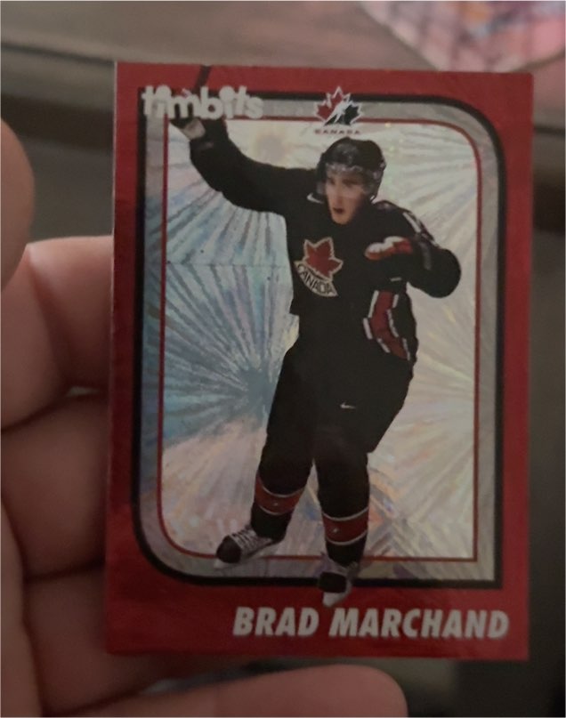 2021-22 Upper Deck Tim Hortons Timbits Brad Marchand — front