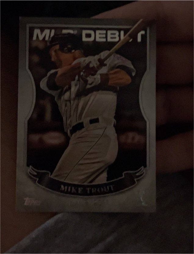 2016 Topps MLB Debut #MLBD-35 Mike Trout — front