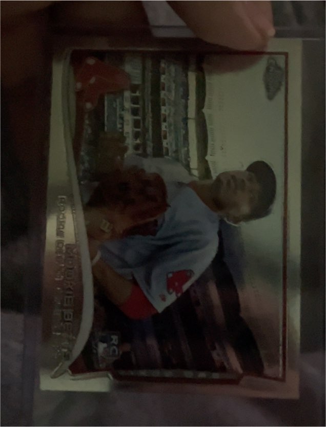 2014 Topps Update #US301 Mookie Betts Rookie Card — front