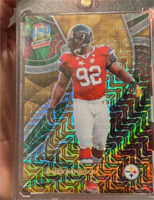 2022 Panini Spectra #SP8 James Harrison — front