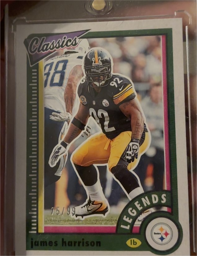 2022 Panini Classics #118 James Harrison — front