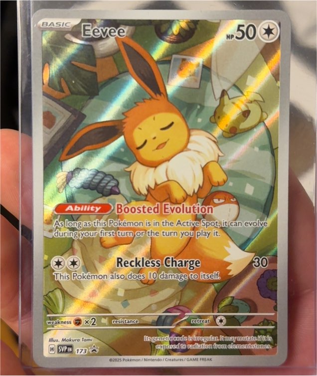 2025 Pokémon SVP 173 Eevee — front