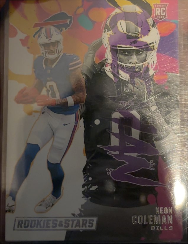 2024 Panini Rookies & Stars Rookie Exclusive #RE-KCN Keon Coleman — front