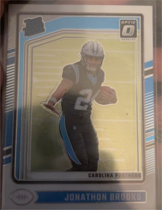 2024 Donruss Optic #258 Jonathon Brooks — front