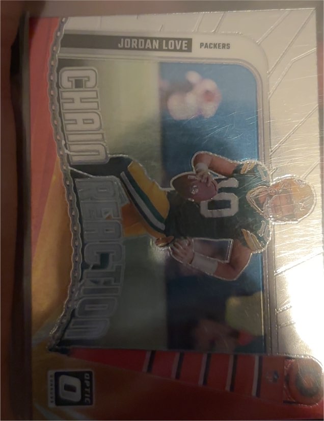 2024 Donruss Optic Chain Reaction #1 Jordan Love — front
