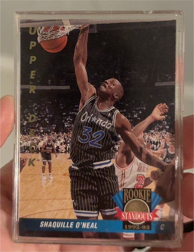 1992-93 Upper Deck Rookie Standouts #69 Shaquille O'Neal — front