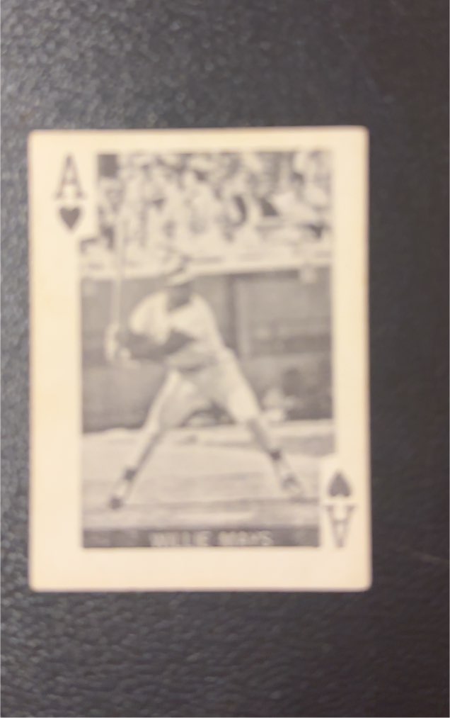 1969 Globe Imports #H1 Willie Mays — front