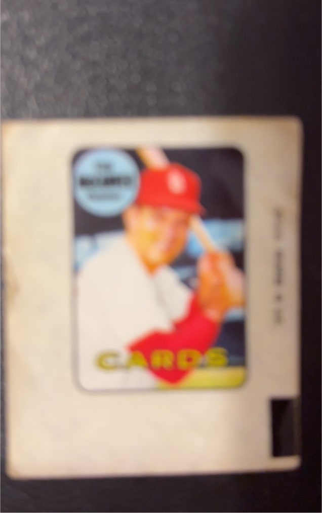1969 Topps Decals #12 Tim McCarver — front