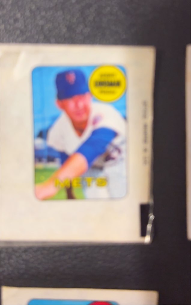 1969 Topps Decals #22 Jerry Koosman — front