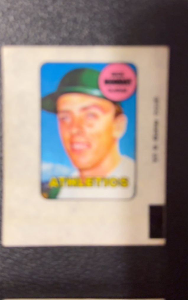 1969 Topps Decals #NNO Rick Monday — front