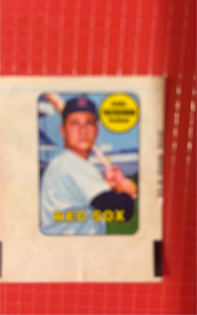 1969 Topps #216 Carl Yastrzemski — front
