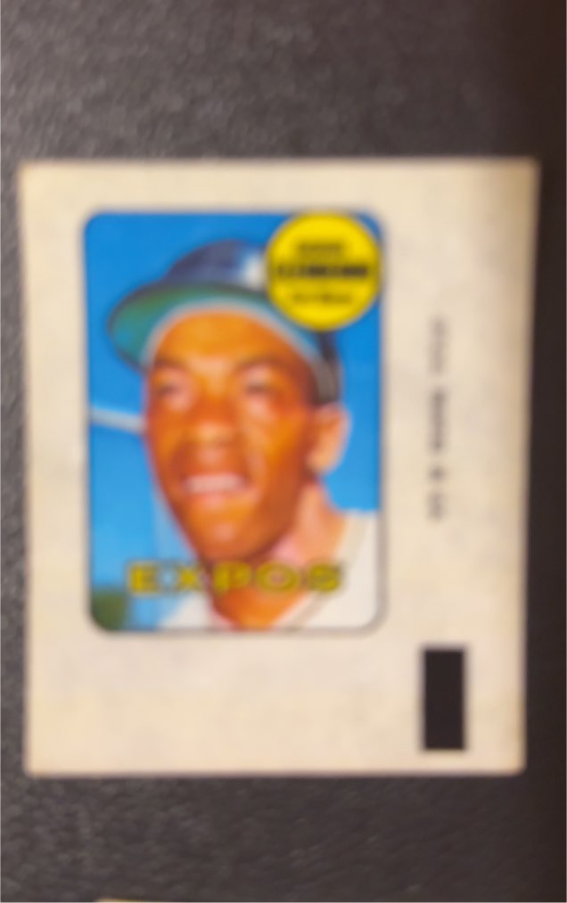 1969 Topps Decals #8058 Donn Clendenon — front