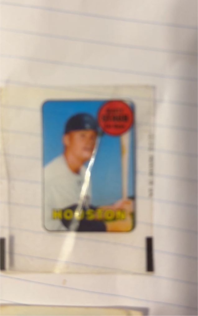 1969 Topps Decals Rusty Staub Houston Astros — front