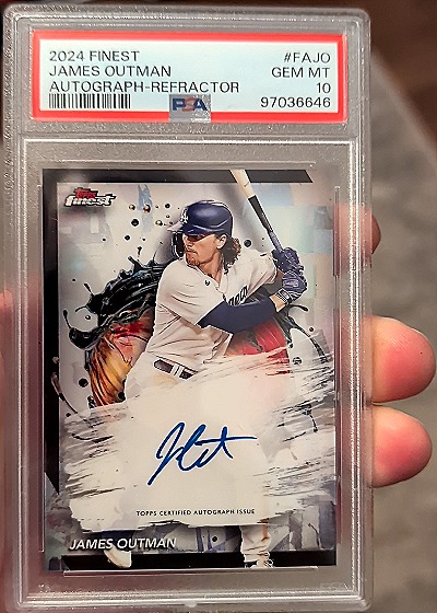 2024 Topps Finest #FA-JO James Outman — front