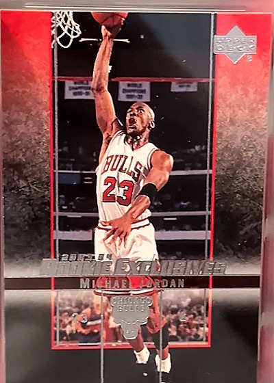2003-04 Upper Deck Rookie Exclusives #60 Michael Jordan — front