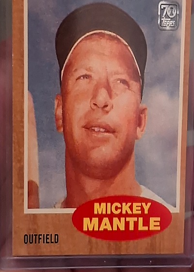 1962 Topps #471 Mickey Mantle — front