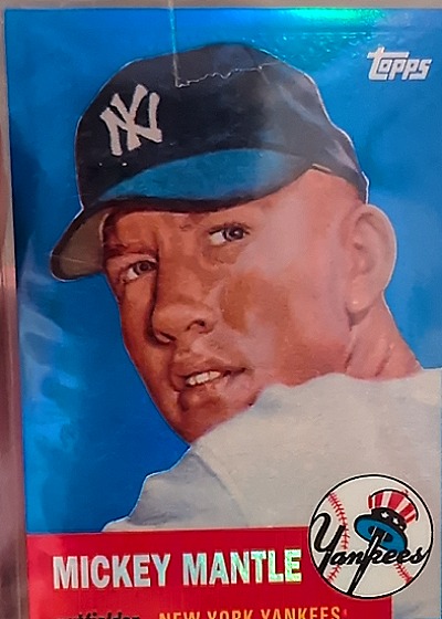 1953 Topps #82 Mickey Mantle — front