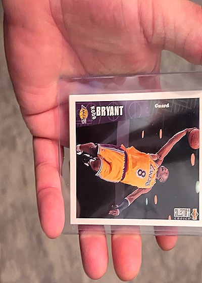 1996 Collector's Choice #8 Kobe Bryant — front