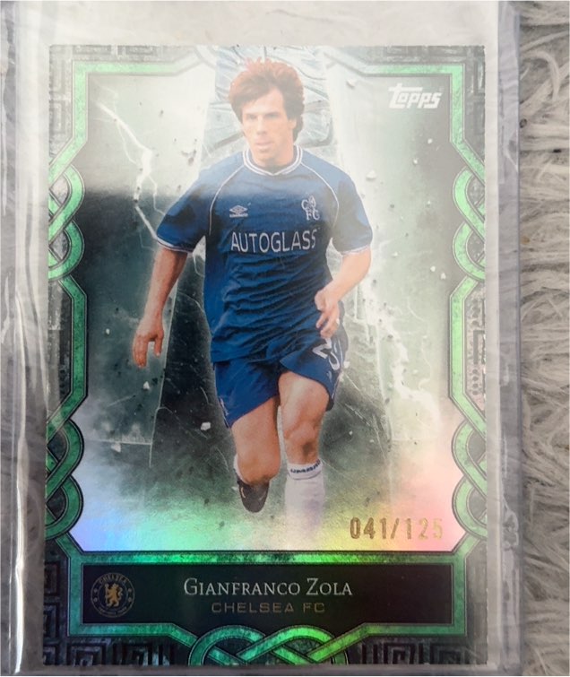 2000 Topps Fan Set #041 Gianfranco Zola — front