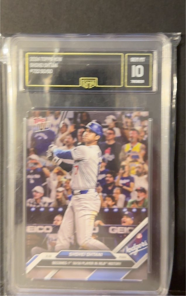 2024 Topps Now #722 Shohei Ohtani — front