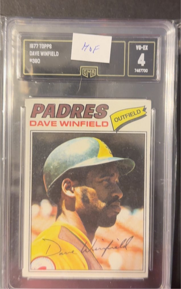 1977 Topps #380 Dave Winfield — front