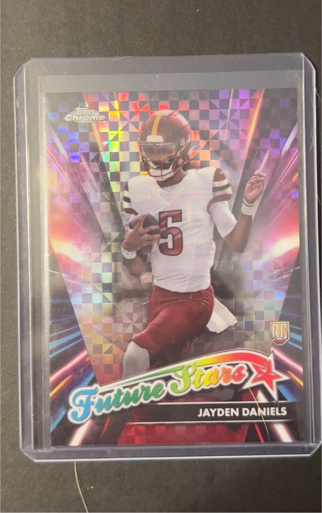 2024 Topps Chrome #FS-2 Jayden Daniels Future Stars Rookie — front