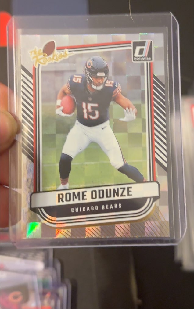 2024 Panini Donruss The Rookies #TR-3 Rome Odunze — front