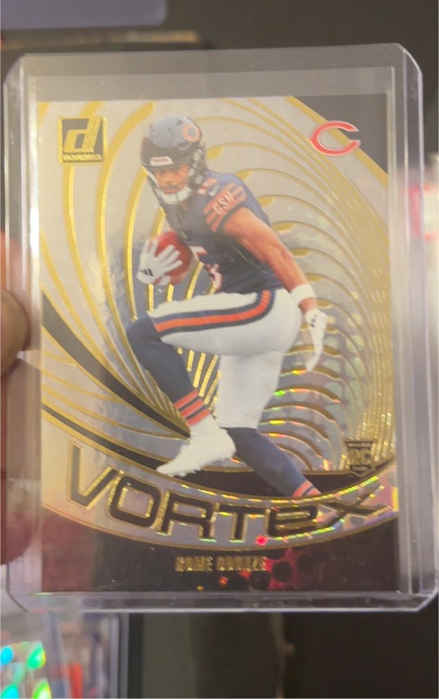 2024 Panini Donruss - Vortex #VOR-ROD Rome Odunze — front