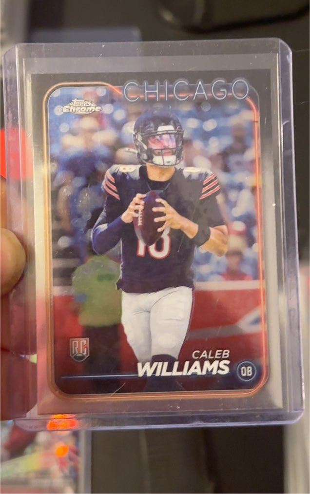 2024 Topps Chrome #202 Caleb Williams — front