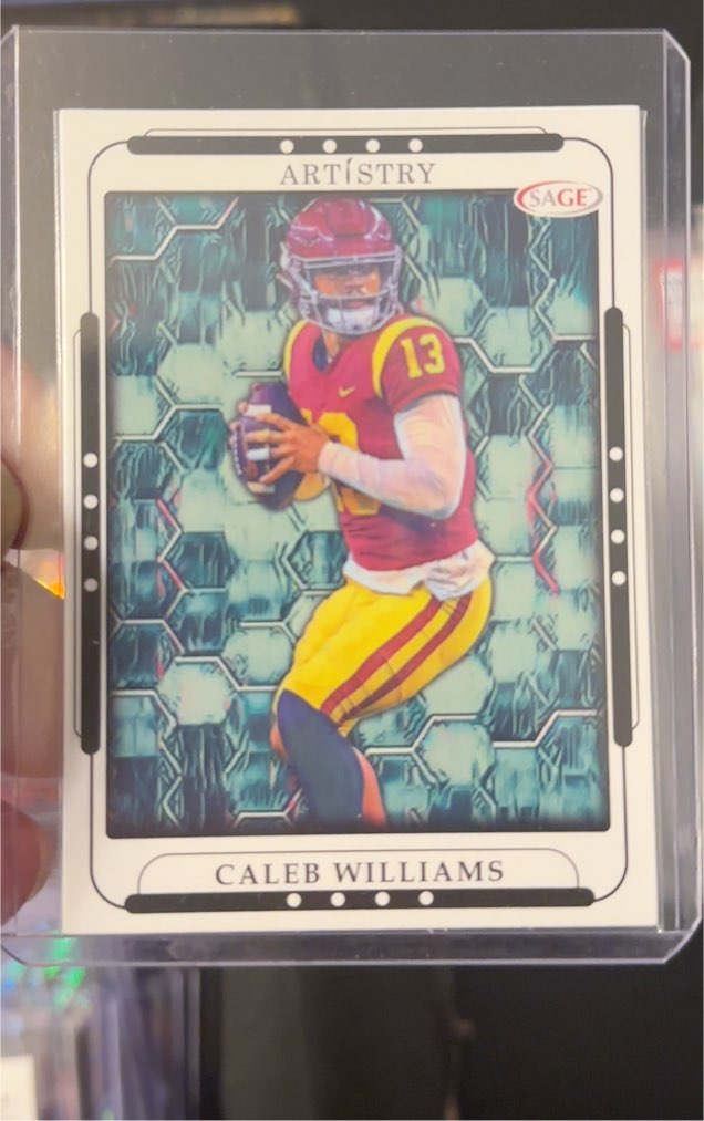 2023 SAGE Artistry #32 Caleb Williams — front