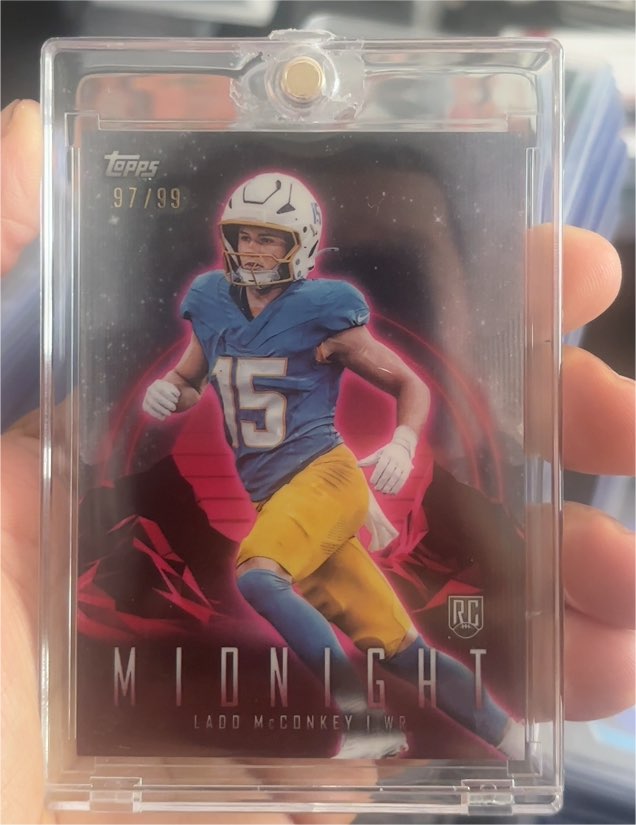 2024 Topps Midnight #52 Ladd McConkey — front