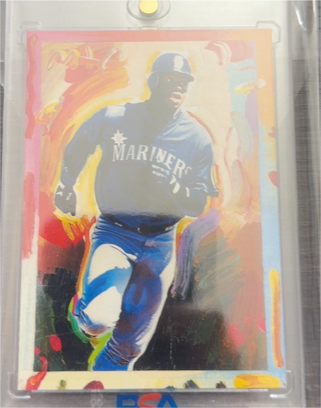 1997 Topps Gallery #PM5 Ken Griffey Jr. Peter Max — front