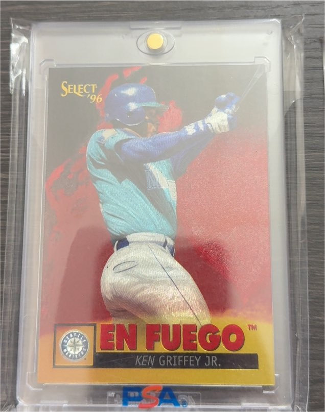 1996 Select En Fuego Ken Griffey Jr. — front