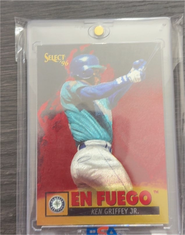 1996 Select En Fuego #6 Ken Griffey Jr. — front
