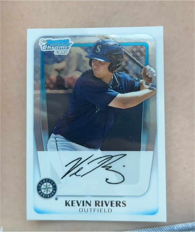 2011 Bowman Chrome Prospects #BCP73 Kevin Rivers — front