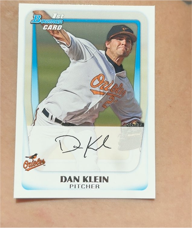 2011 Bowman Prospects #BP67 Dan Klein — front