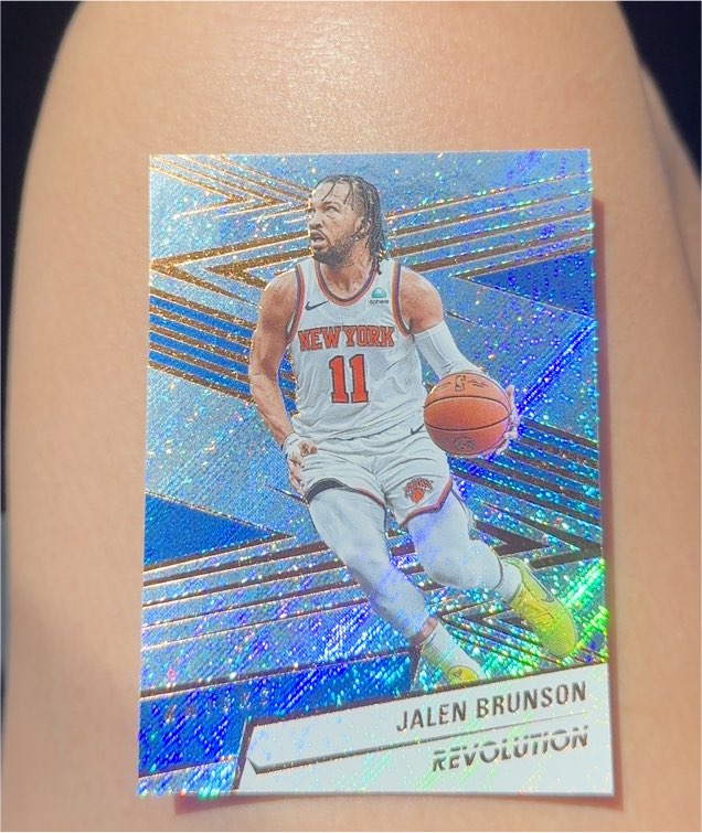 2024-25 Panini Revolution #1 Jalen Brunson — front