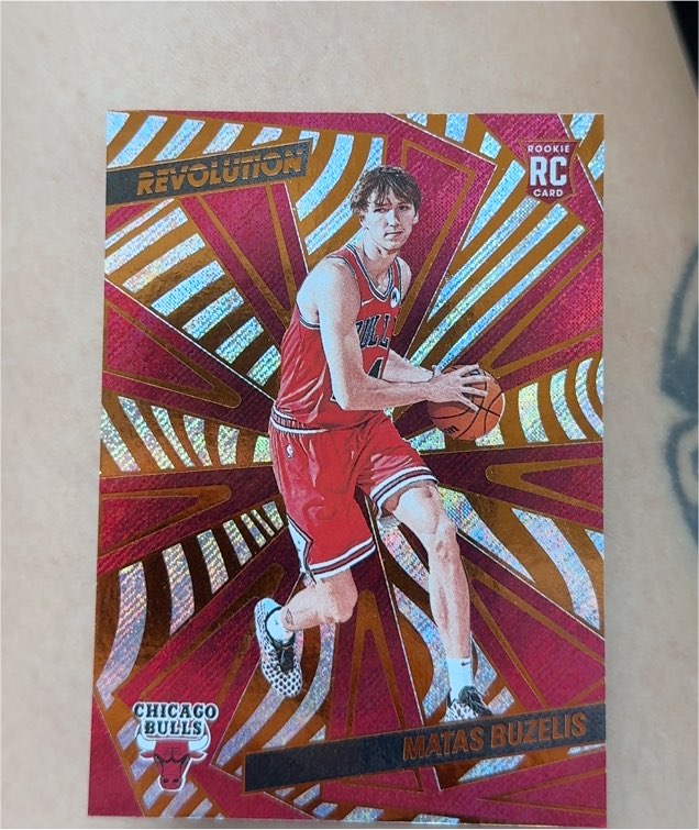 2024-25 Panini Revolution Rookie #129 Matas Buzelis — front