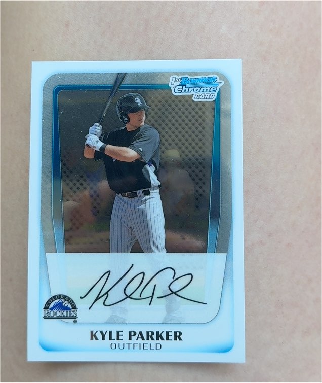 2011 Bowman Chrome Prospects #BCP197 Kyle Parker — front