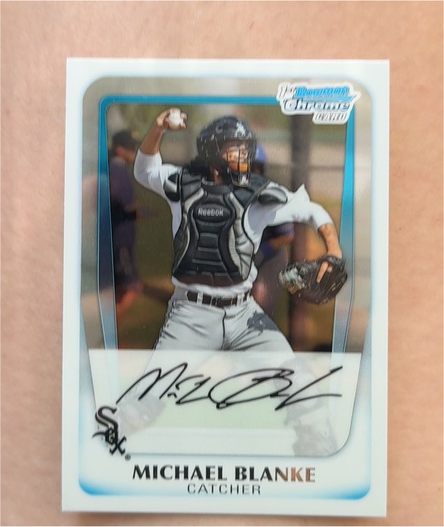 2011 Bowman Chrome Prospects #BCP195 Michael Blanke — front