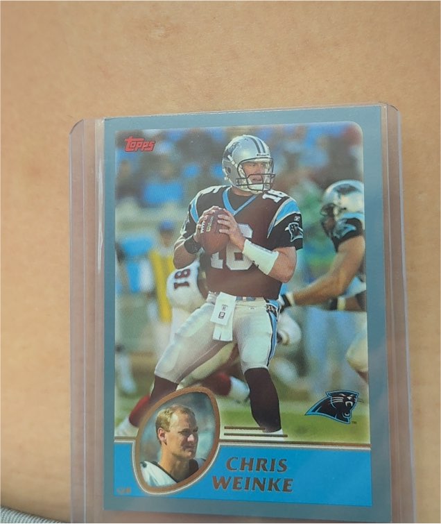 2003 Topps #29 Chris Weinke — front