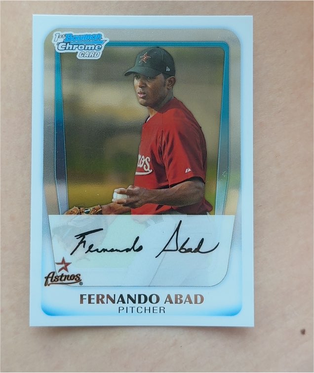 2011 Bowman Chrome Prospects #BCP219 Fernando Abad — front