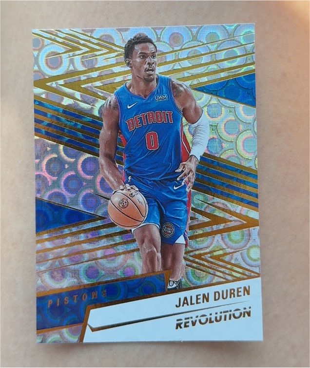 2024-25 Panini Revolution #47 Jalen Duren — front