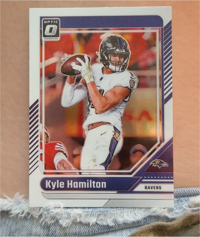 2024 Panini Donruss Optic #18 Kyle Hamilton — front