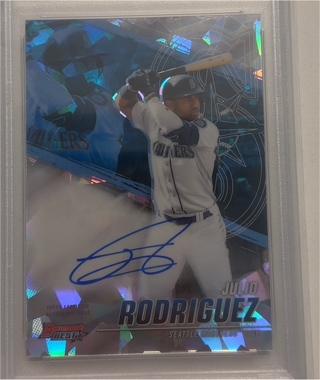 2021 Bowman's Best #B21-JR Julio Rodriguez — front