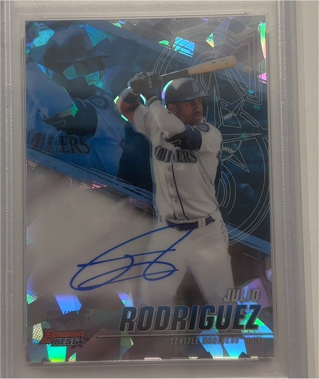 2021 Bowman's Best #B21-JR Julio Rodriguez — front