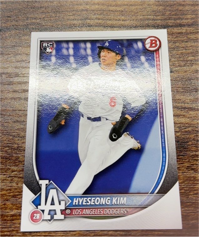2025 Bowman #91 Hyeseong Kim — front