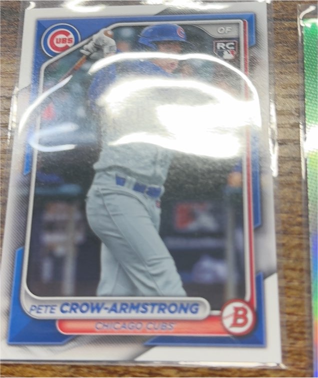 2024 Bowman #85 Pete Crow-Armstrong RC Chicago Cubs — front